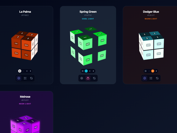 ChromaForge - Advanced Color Token Builder